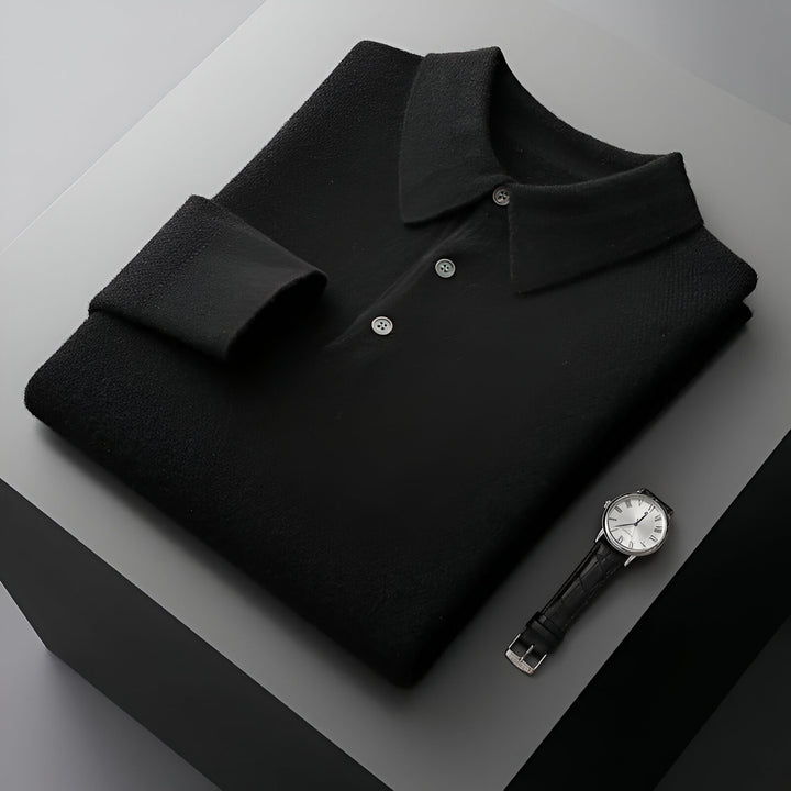 Gaspard™ | Polo de Luxe en Cachemire Doux
