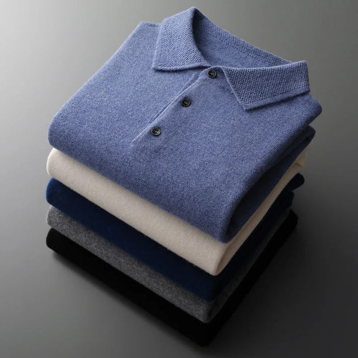 Gaspard™ | Polo de Luxe en Cachemire Doux