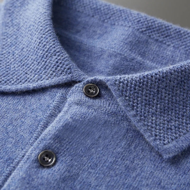 Gaspard™ | Polo de Luxe en Cachemire Doux