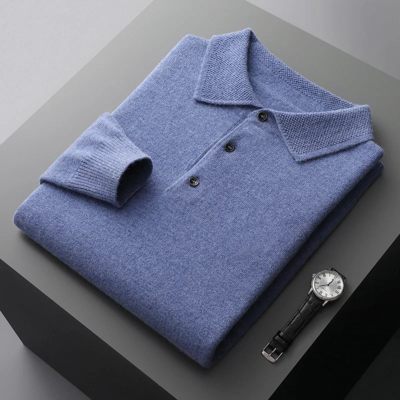 Gaspard™ | Polo de Luxe en Cachemire Doux