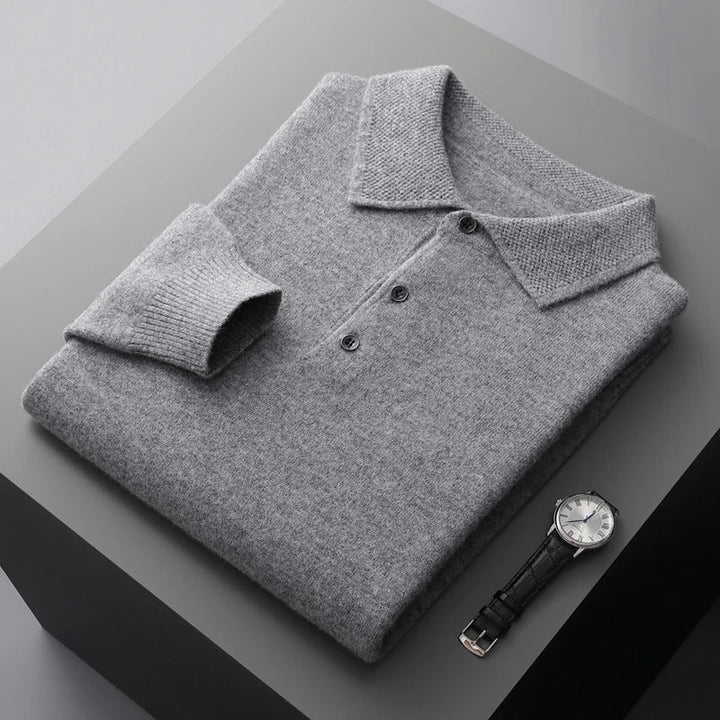Gaspard™ | Polo de Luxe en Cachemire Doux