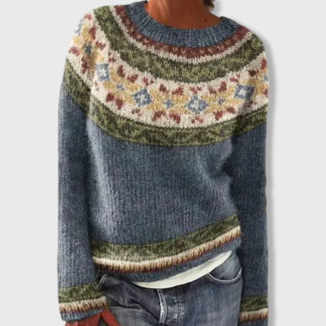 Véronique™ | Pull Rétro de Luxe