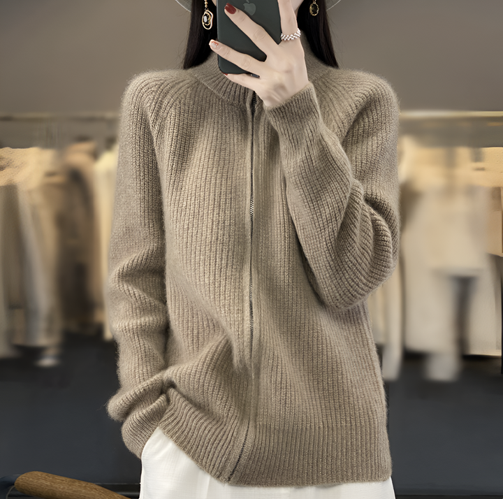 Selina™ | Pull Élégant avec Fermeture Éclair