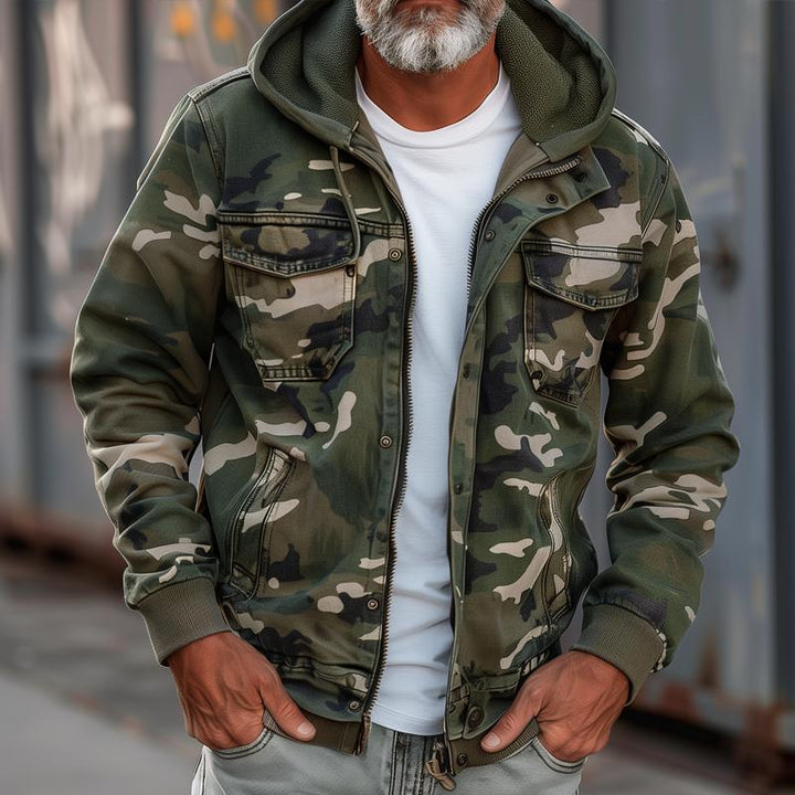 Fabian™ - Veste cargo camouflage pour homme