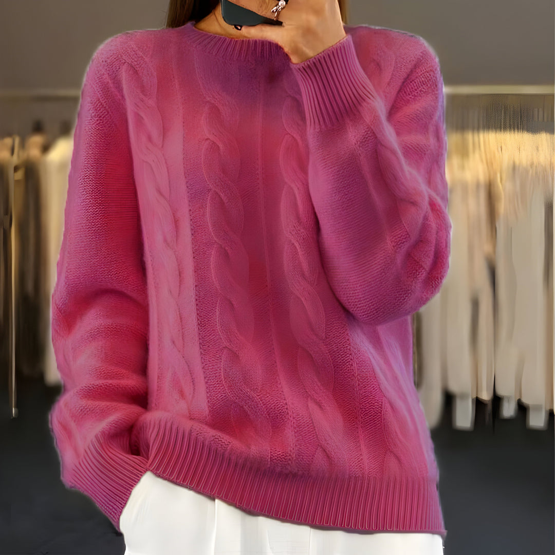 Noémie™ | Pull élégant en laine mélangée